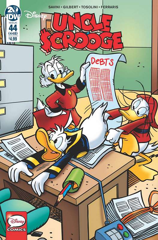 UNCLE SCROOGE #44 MAZZARELLO (NOTE PRICE)