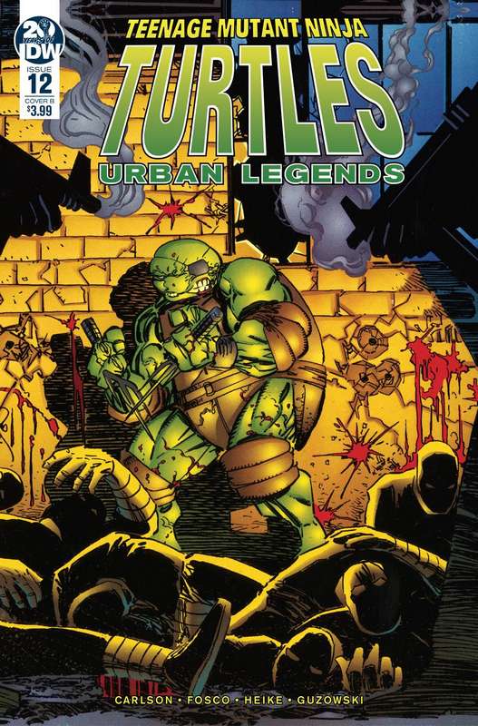 TMNT URBAN LEGENDS #12 CVR B FOSCO & LARSEN