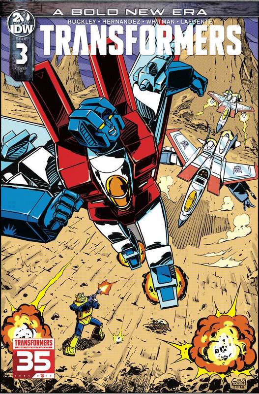 TRANSFORMERS #3 1:10 GUIDI VARIANT