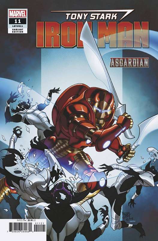 TONY STARK IRON MAN #11 FERRY ASGARDIAN VARIANT