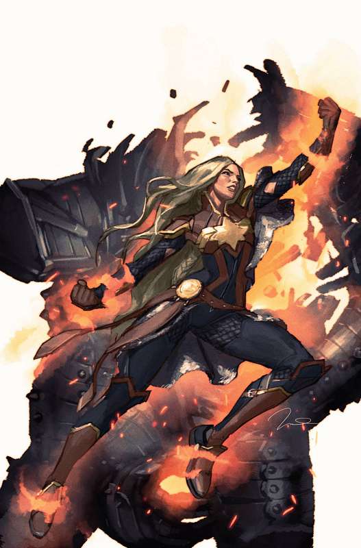 CAPTAIN MARVEL #4 CHO ASGARDIAN VARIANT