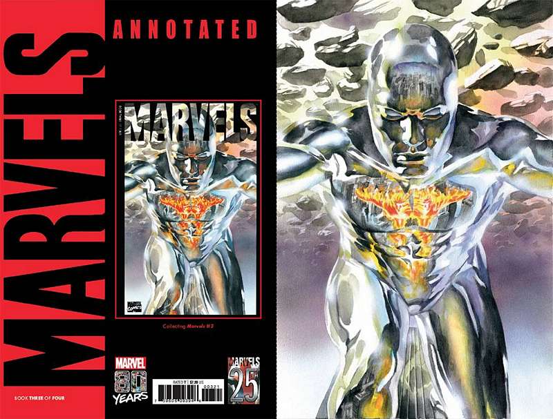 MARVELS ANNOTATED #3 (OF 4) ALEX ROSS VIRGIN VARIANT