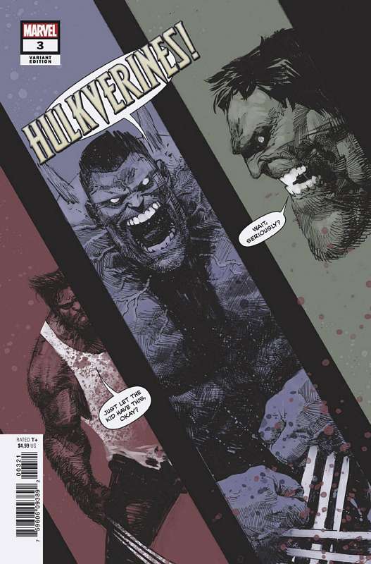 HULKVERINES #3 (OF 3) ZAFFINO VARIANT