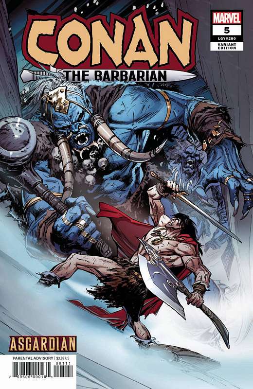 CONAN THE BARBARIAN #5 ARTIST ASGARDIAN VARIANT