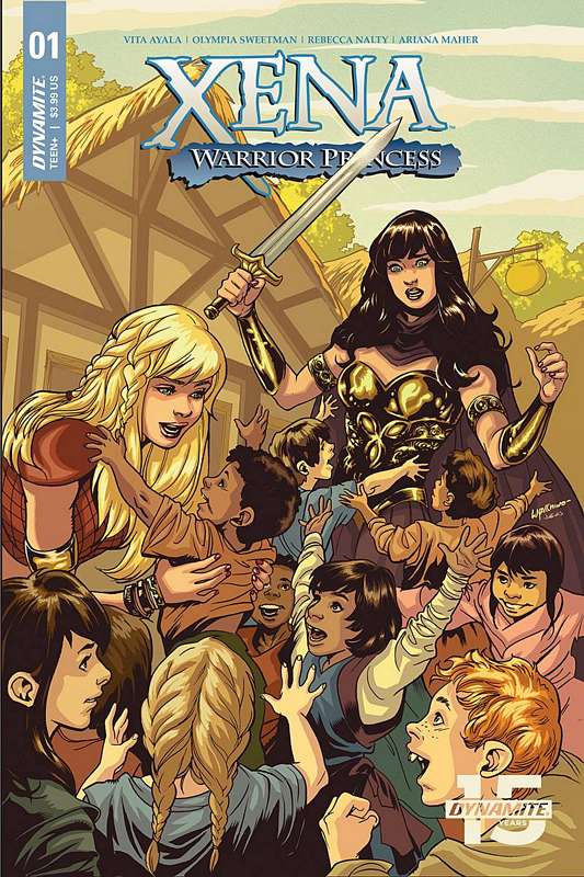 XENA WARRIOR PRINCESS #1 CVR B LUPACCHINO