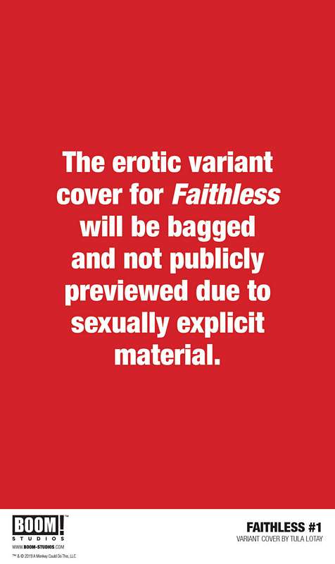 FAITHLESS #1 (OF 5) PREORDER LOTAY EROTICA VARIANT (MR) (NOTE PRICE)