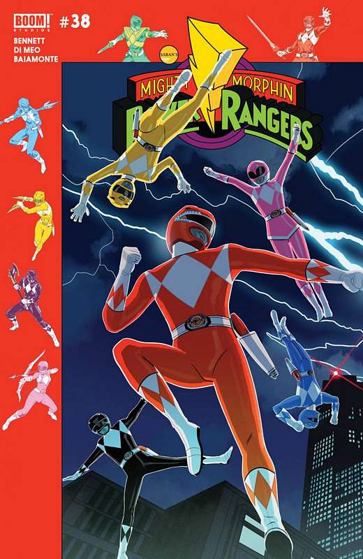 MIGHTY MORPHIN POWER RANGERS #38 PREORDER GIBSON VARIANT