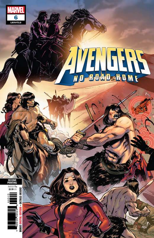 AVENGERS NO ROAD HOME #6 (OF 10) 2ND PTG IZAAKSE VARIANT