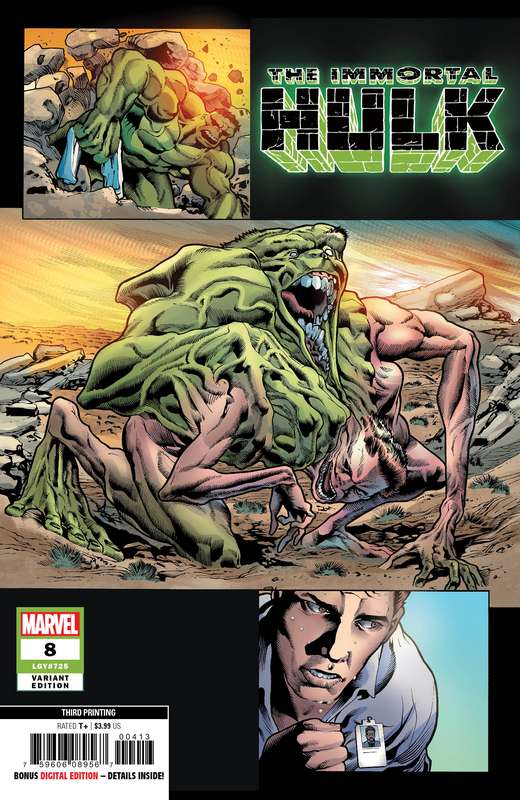 IMMORTAL HULK #8 3RD PTG BENNETT VARIANT