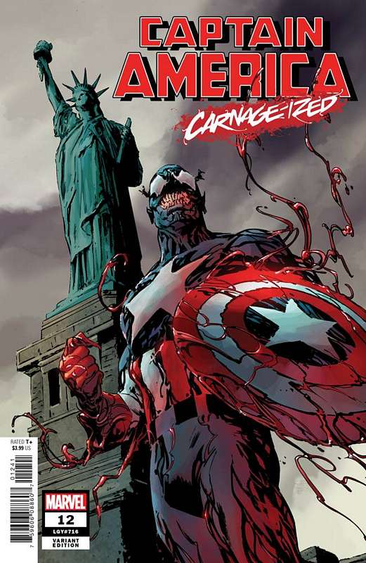 CAPTAIN AMERICA #12 GUICE CARNAGE-IZED VARIANT