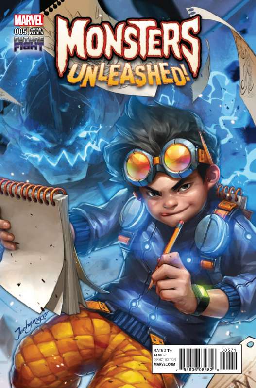 MONSTERS UNLEASHED #5 (OF 5) 1:25 VIDEO GAME VARIANT