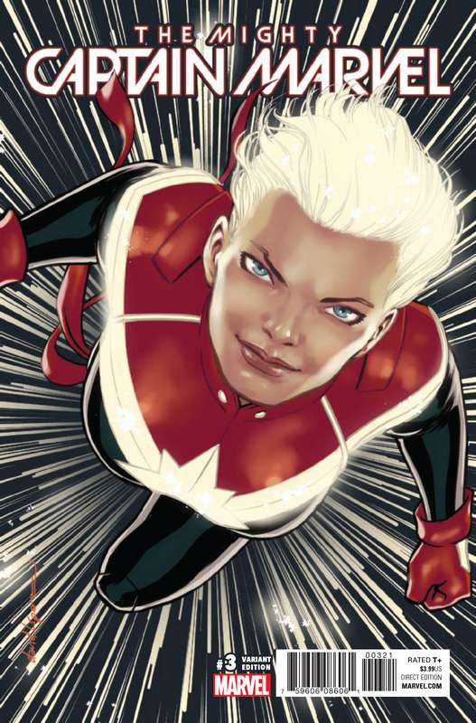 MIGHTY CAPTAIN MARVEL #3 1:25 LOPEZ VARIANT