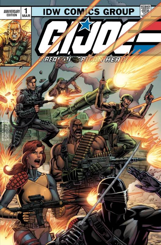 GI JOE A REAL AMERICAN HERO ANNV ED #1