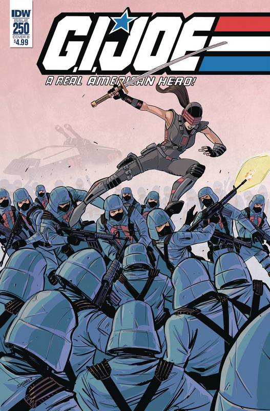 GI JOE A REAL AMERICAN HERO #250 CVR B SHEARER