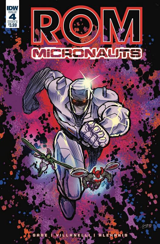 ROM & THE MICRONAUTS #4 (OF 5) CVR B MILONOGIANNIS