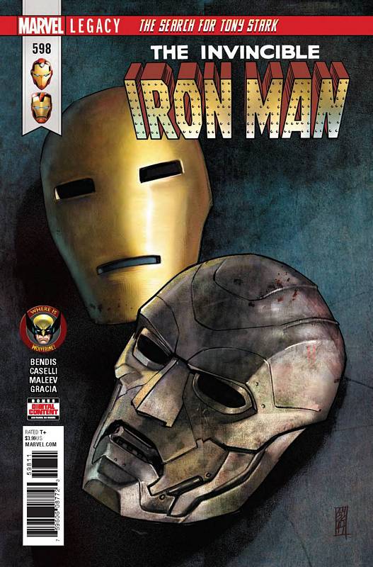 INVINCIBLE IRON MAN #598 LEG WW