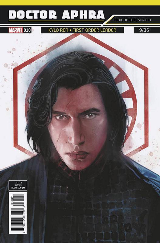 STAR WARS DOCTOR APHRA #18 REIS GALACTIC ICON VARIANT