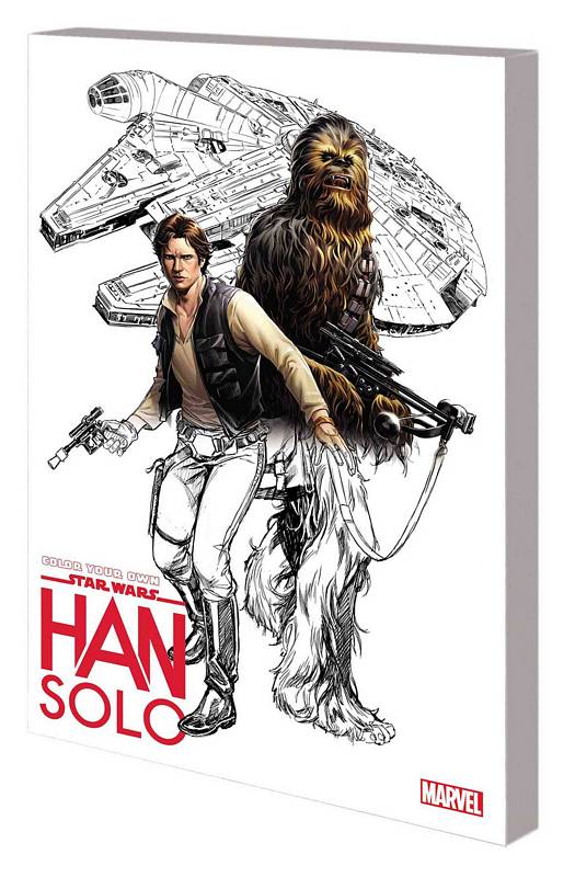 COLOR YOUR OWN STAR WARS HAN SOLO TP