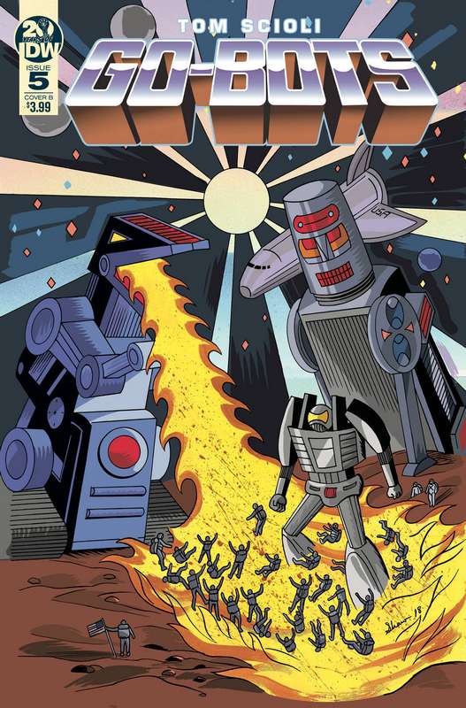 GO-BOTS #5 CVR B SHAW