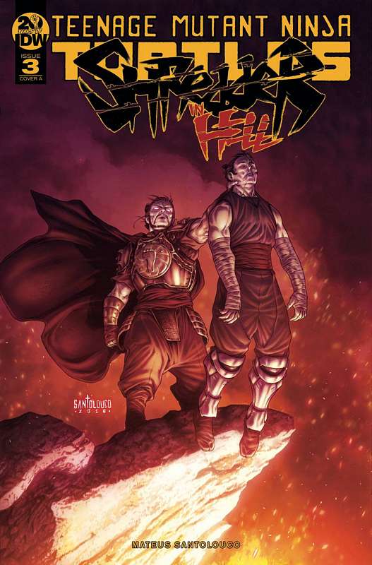 TMNT SHREDDER IN HELL #3 CVR A SANTOLOUCO