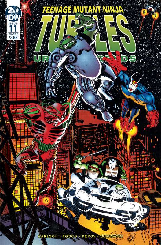 TMNT URBAN LEGENDS #11 CVR B FOSCO & LARSEN