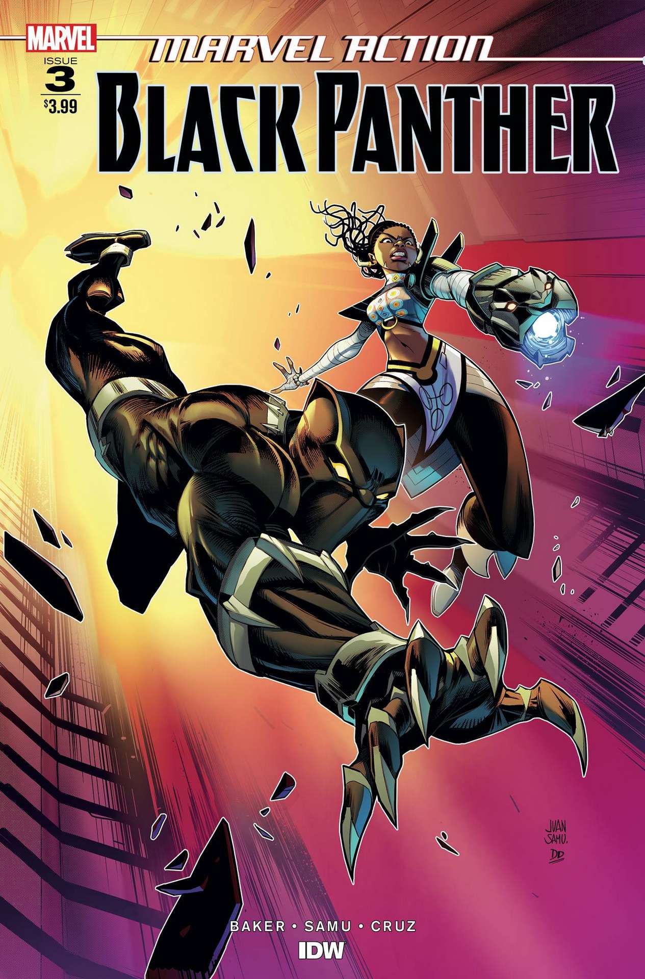 MARVEL ACTION BLACK PANTHER #3 SAMU