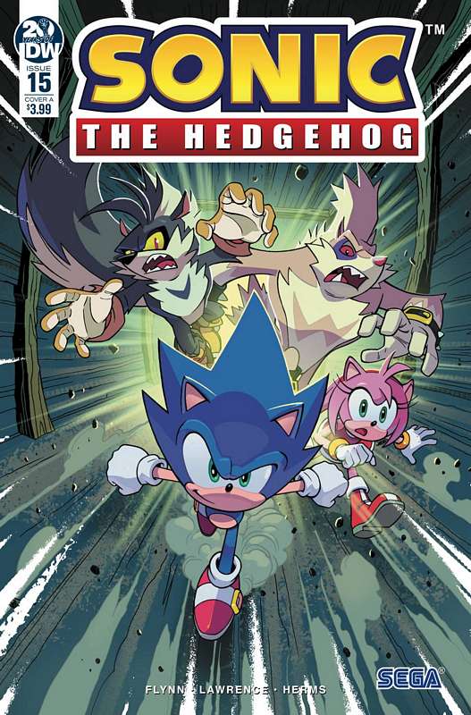 SONIC THE HEDGEHOG #15 CVR A LAWRENCE