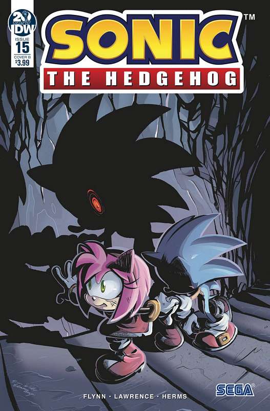 SONIC THE HEDGEHOG #15 CVR B SKELLY