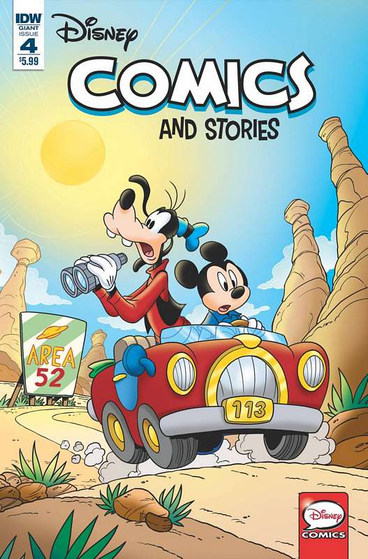 DISNEY COMICS AND STORIES #4 CAMPINOTI