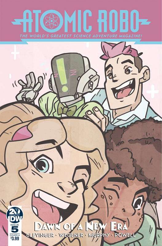 ATOMIC ROBO & DAWN OF NEW ERA #5 (OF 5) CVR A WEGENER