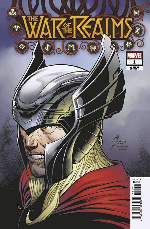 WAR OF REALMS #1 1:50 QUESADA VARIANT