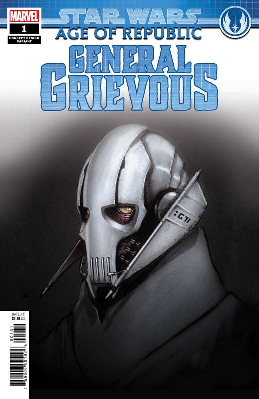 STAR WARS AOR GENERAL GRIEVOUS #1 CONCEPT VARIANT