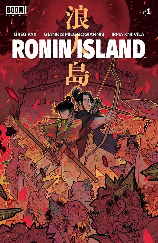 RONIN ISLAND #1 1:15 COPY LAFUENTE VARIANT