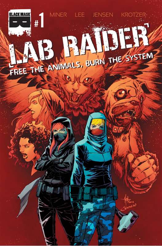 LAB RAIDER #1 (OF 4) (MR)