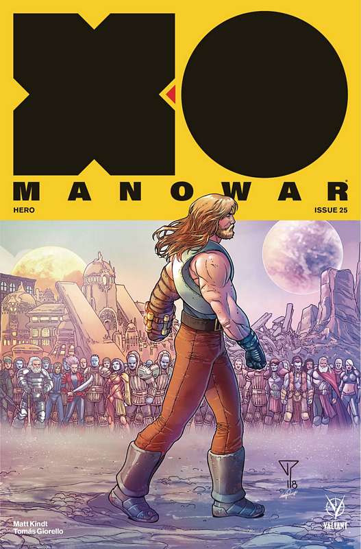 X-O MANOWAR (2017) #25 1:20 COPY PORTELA INTERLOCKING VARIANT