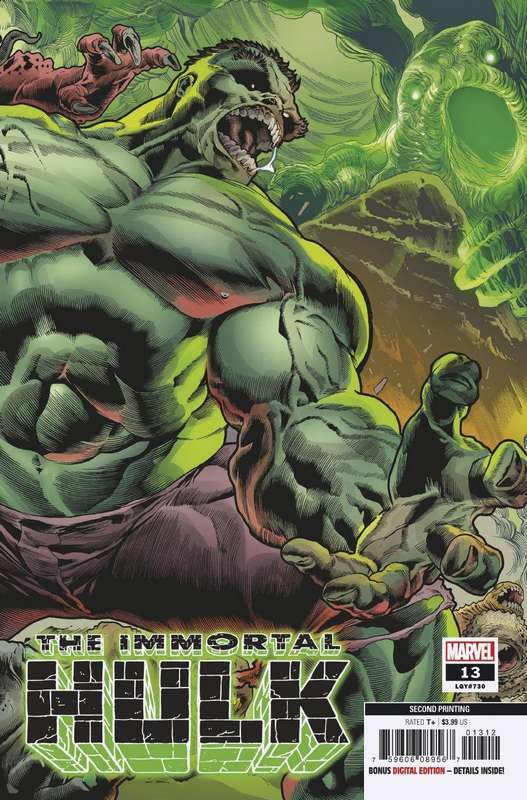 IMMORTAL HULK #13 2ND PTG BENNETT VARIANT