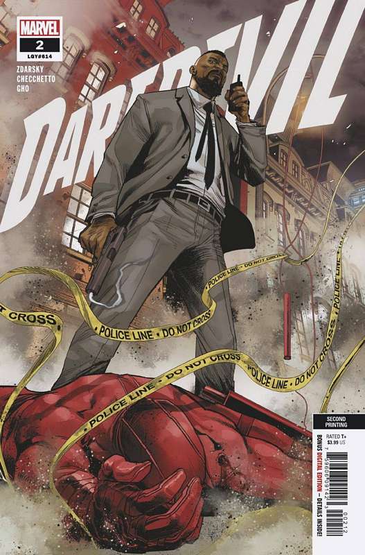 DAREDEVIL #2 2ND PTG CHECCHETTO VARIANT