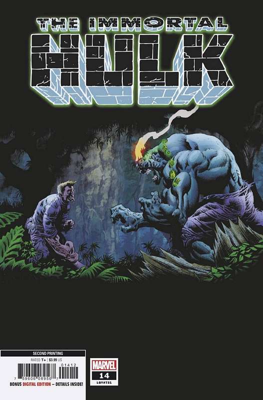 IMMORTAL HULK #14 2ND PTG HOTZ VARIANT