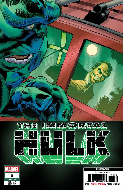 IMMORTAL HULK #5 3RD PTG BENNETT VARIANT