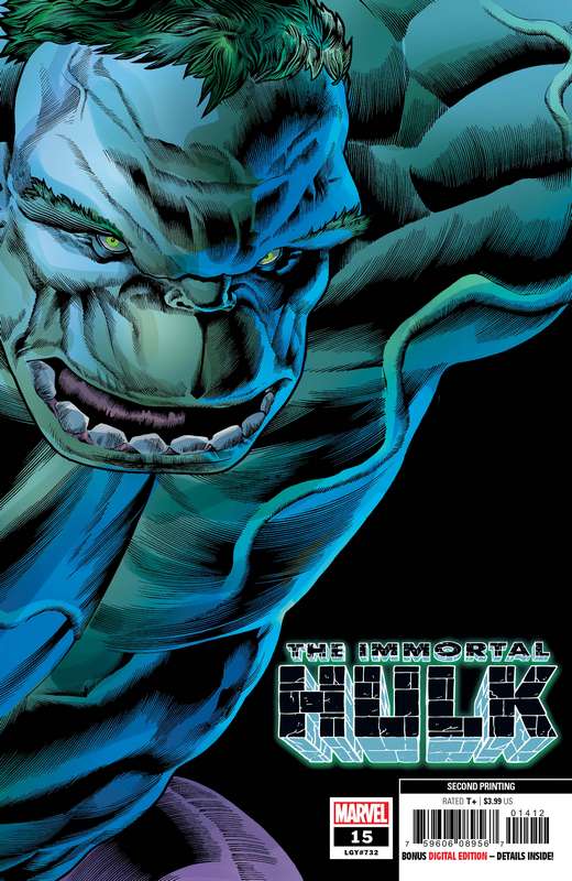 IMMORTAL HULK #15 2ND PTG BENNETT VARIANT