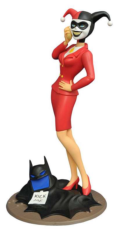 BATMAN ANIMATED GALLERY LAWYER HARLEY PVC FIGURE