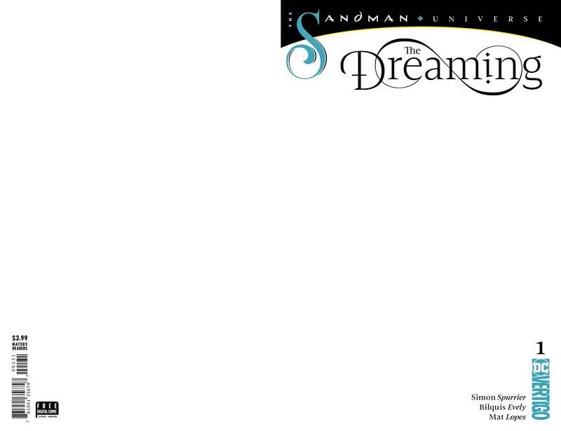 DREAMING #1 BLANK VARIANT ED (MR)