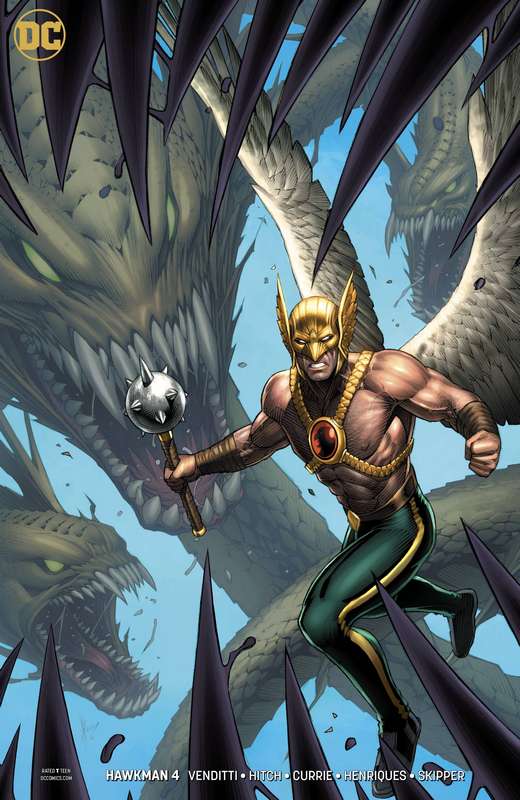 HAWKMAN #4 VARIANT ED