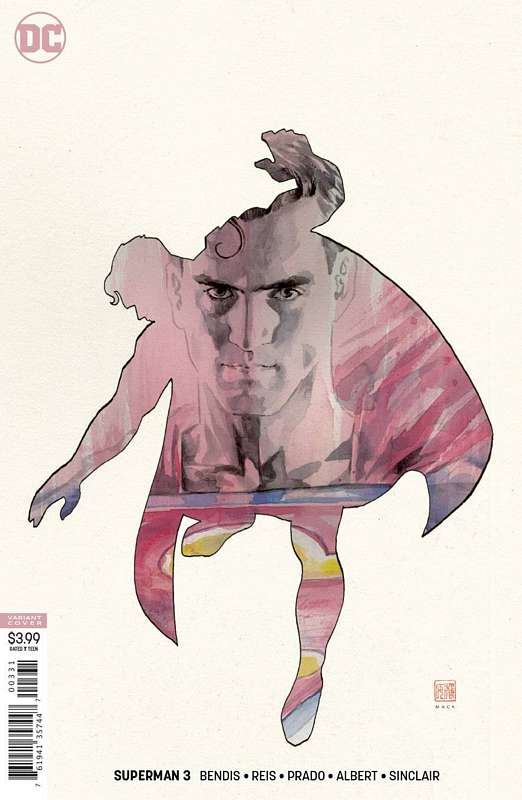 SUPERMAN #3 MACK VARIANT ED