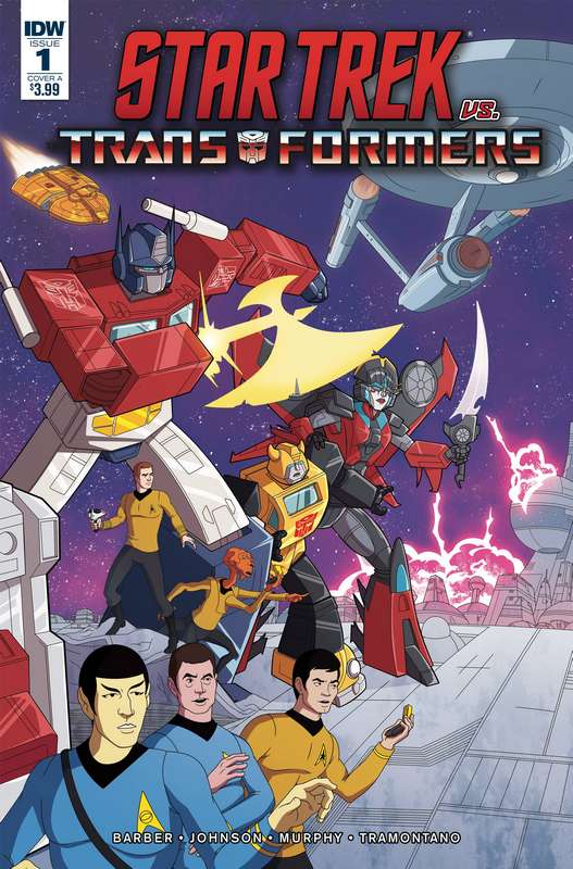 STAR TREK VS TRANSFORMERS #1 (OF 4) CVR A MURPHY