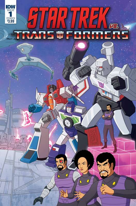 STAR TREK VS TRANSFORMERS #1 (OF 4) CVR B MURPHY