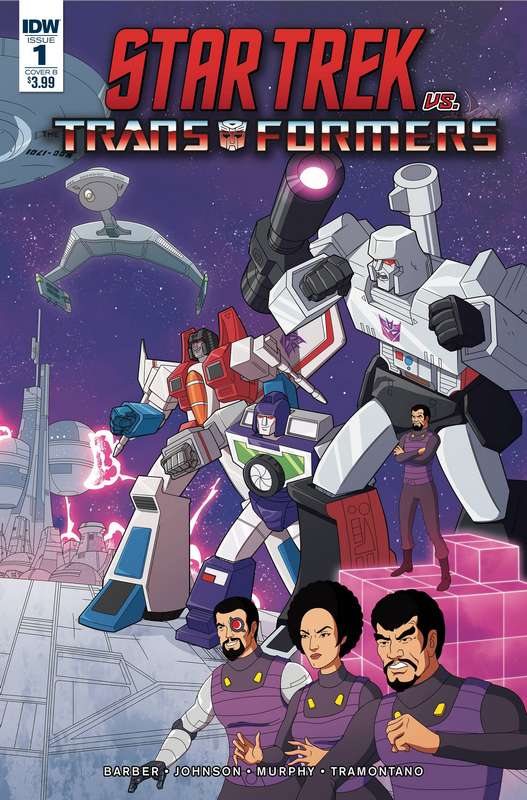 STAR TREK VS TRANSFORMERS #1 (OF 4) 1:10 GANUCHEAU VARIANT