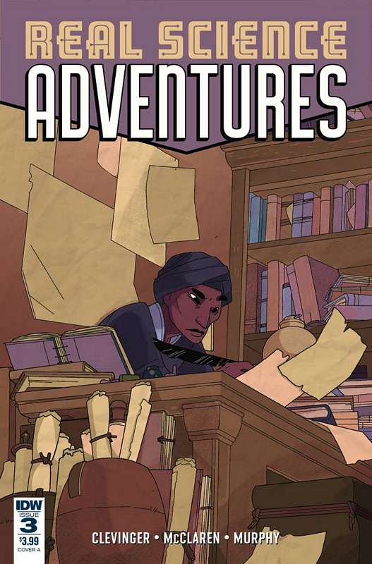 REAL SCIENCE ADVENTURES NICODEMUS JOB #3 CVR A MCCLAREN