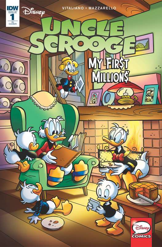 UNCLE SCROOGE MY FIRST MILLIONS #1 (OF 4) 1:10 MAZZARELLO VARIANT