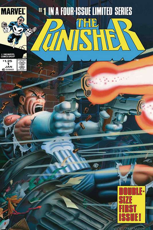 TRUE BELIEVERS PUNISHER BY GRANT & ZECK #1